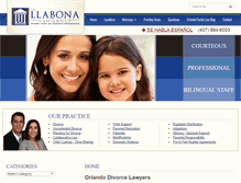 Tablet Screenshot of llabona.com
